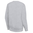 thumbnail image 3 of Women's G-III 4Her by Carl Banks  Heather Gray Indiana Pacers Heart Graphic Fleece Pullover Sweatshirt, 3 of 3