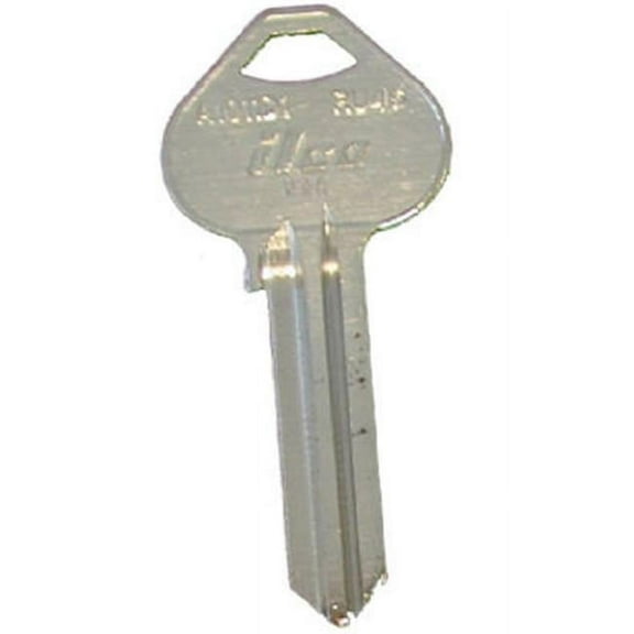 Kaba Ilco Corp. File Cabinet Key RU46/A1011D1 - Nickel Plated - 10 Pack
