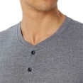thumbnail image 5 of SCHIESSER Pijama de hombre, largo - Casual Essentials, algodón, tapeta de botones Azul oscuro/Gris 2XL (XX-Large), 5 of 5