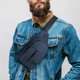 thumbnail image 4 of Bandolera estilo japonés para hombres y mujeres - Mochila de pecho resistente al agua para correr, ciclismo, viajar - Porta-móvil y cartera con varios bolsillos, 4 of 7