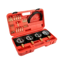 Carburetor 4-Cylinder Vacuum Carburetor Synchronization Balancer Gauge Universal Carb Synchronizer Balancing Gauges Vacuum Pressure Tester For 2 3 4 Carburetors Motorcycle Engine
