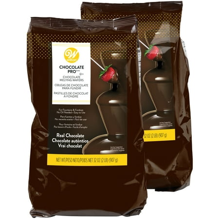 (2 Pack) Wilton Chocolate Pro Fountain Fondue Chocolate - Chocolate For (Best Us Chocolate Brands)