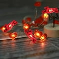 thumbnail image 5 of Matoen Valentine's Day Love Rose Love Small Colourful Lights String Lights, 78 Inch 20LEDs String Lights Battery Box Model Christmas String Lights, 5 of 7