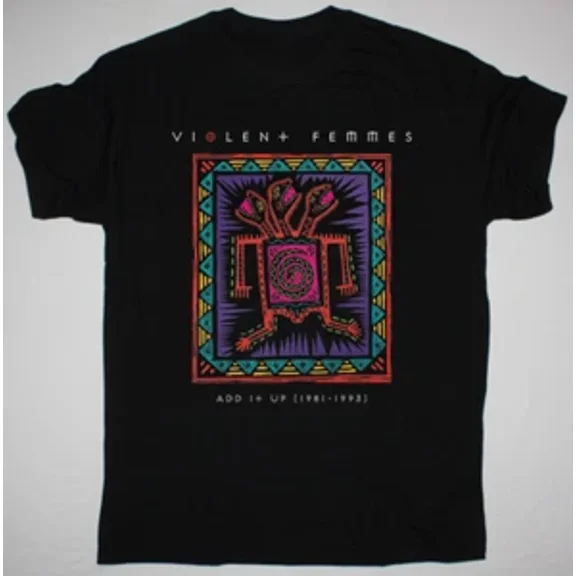 Reprint Rare Violent Femmes Add It Up T-shirt Unisex Tee Best Gift For Fan