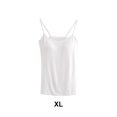 thumbnail image 4 of Qarigey Tops de mujer, vestido deportivo para niñas, chaleco deportivo, chalecos casuales, camisola de Yoga de verano sin anillo de acero, accesorio de Prendas para la parte del cuerpo Blanco SG Qarigey AP011310-04B, 4 of 6