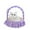 Purple, variant on Adorable Mini Cat Toy with Realistic Meow Sounds Cute Sleeping Kitty Doll in Hanging for Children