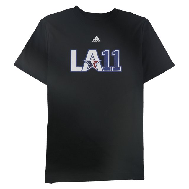 Adidas T-Shirt Graphique LA 11 pour Hommes, Noir, Petit