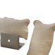 thumbnail image 5 of Nvzi 1 funda de almohada acolchada de algodón lavado con arena. Comienza la noche de tus sueños con esta cómoda y transpirable funda de almohada de 19,69 x 29,53 pulgadas (gris)., 5 of 5
