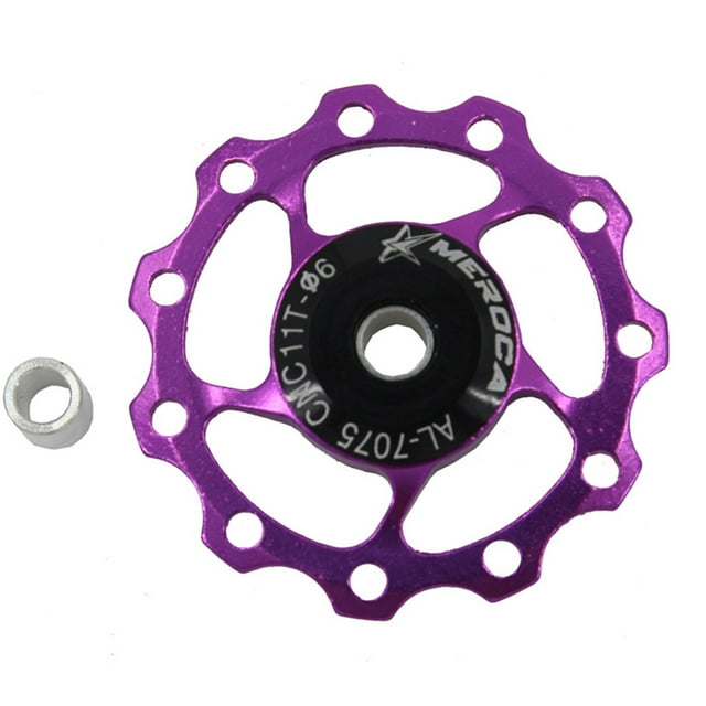 11T/13T Aluminum Alloy MTB Mountain Bike Bicycle Rear Derailleur Pulley Wheel Road Bike Guide Roller For 7/8/9/10 Speed