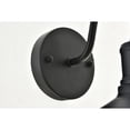 thumbnail image 4 of Living District Etude 3-Light Mid-Century Metal Wall Sconce in Black, 4 of 12