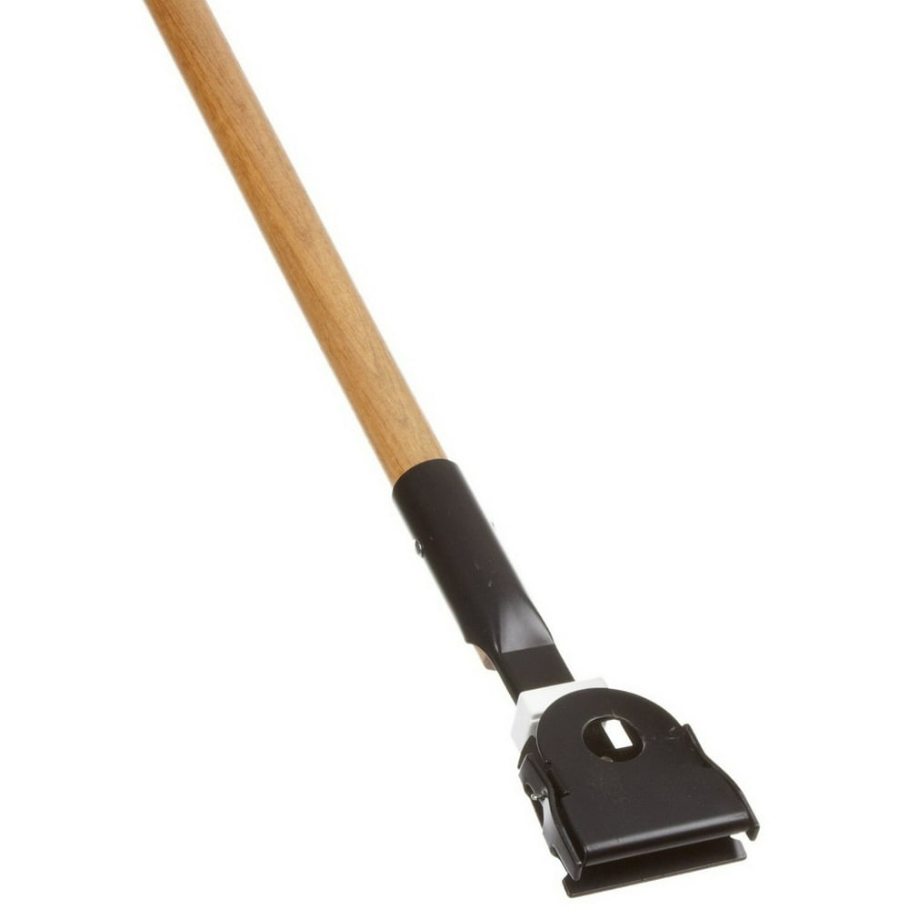 Netcare Swivel Snap Dust Mop Handle, 60" Length, Wood 1 Each