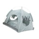 thumbnail image 3 of Casa para gatos Fernando nido para mascotas cama para mascotas casa para perros escondite Tienda para perros verde Tienda plegable, 3 of 8