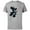 Athletic Heather, variant on Star Wars Darth Vader Dynamic Grid Sketch - Short Sleeve Cotton T-Shirt for Adults - Customized-Athletic Heather