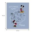 thumbnail image 2 of Set Frazada y almohada Disney Mickey Together 127 x 152 cm azul, 2 of 5