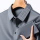 thumbnail image 4 of pstuiky camisetas de hombre, Camisas cortas informales de cuello redondo y botones para hombre camisas casuales para hombre m, 4 of 6
