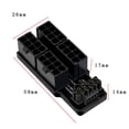 thumbnail image 2 of ATX3.0 8Pin Power Converter 600W 8Pin Power Connector para escritorios (B Black) Tmvgtek Para estrenar, 2 of 2