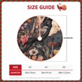 thumbnail image 2 of Sikiie Moonlit Crow Blossoms Christmas Tree Skirt, Christmas Tree Decorations, Christmas Decor, Tree Mat Decoration(30-48IN)-36", 2 of 6