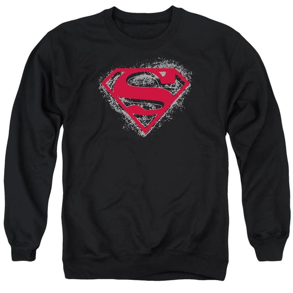 Superman - Hardcore Noir Shield - Crewneck Sweatshirt - X-Large