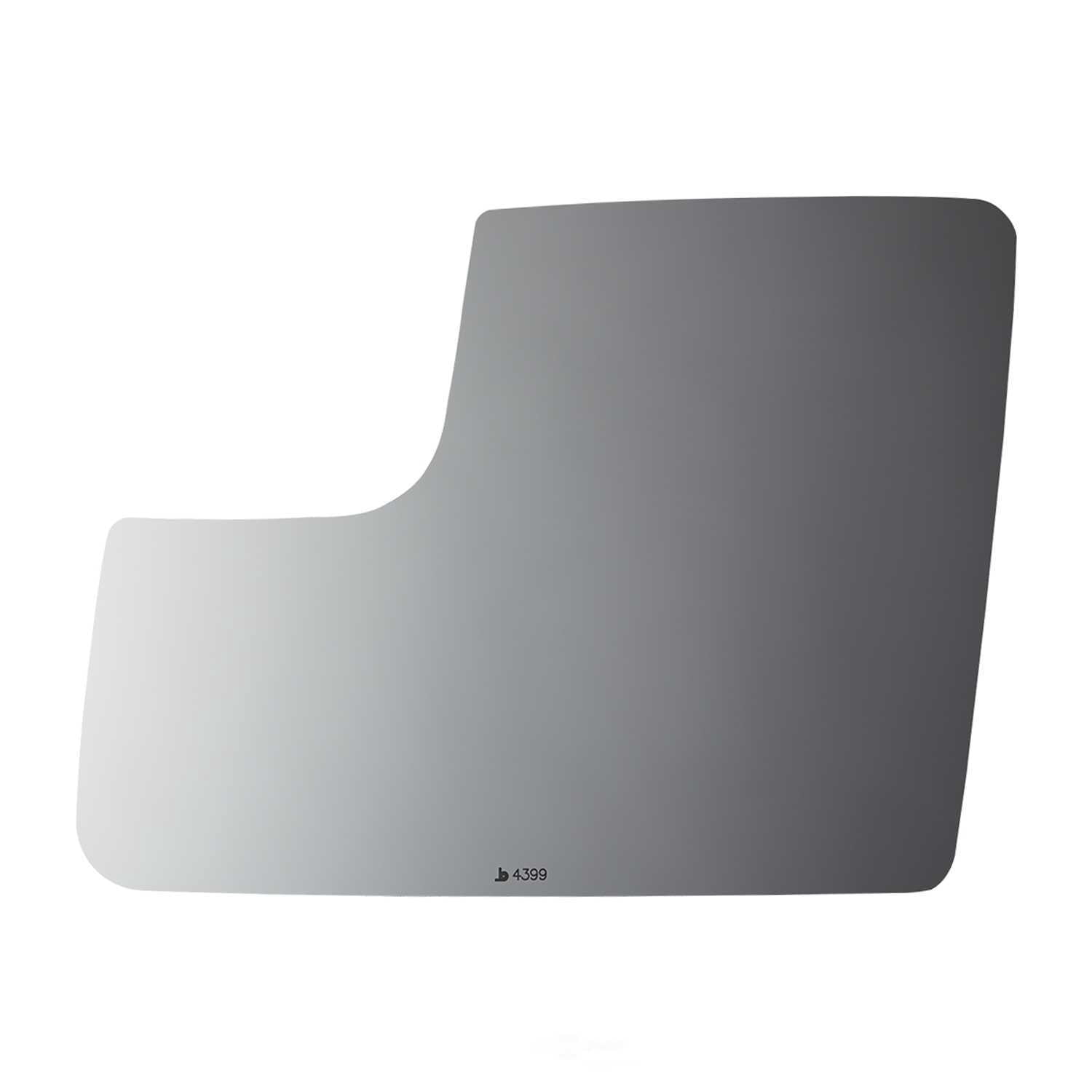 Burco Side View Mirror Replacement Glass - Clear Glass - 4399