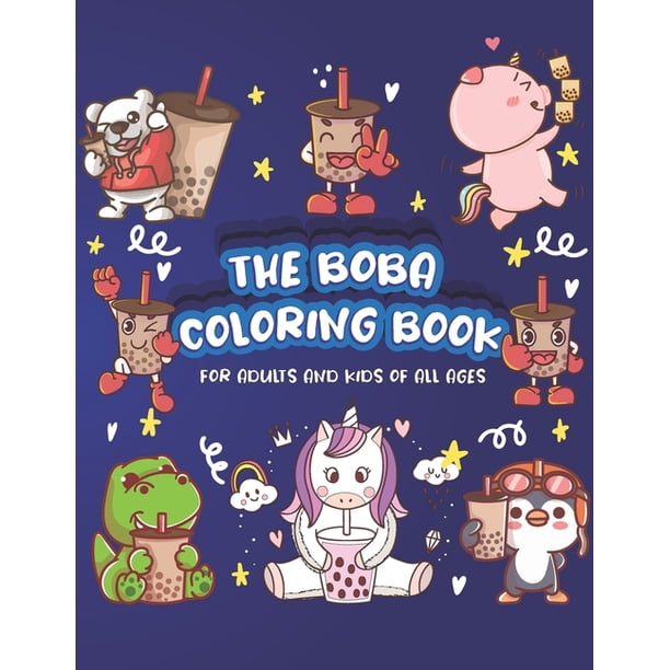  Kawaii Coloring Pages Boba  Free