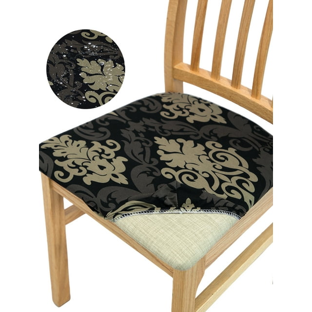 KBOOK 100 Waterproof Seat Cover for Dining Room Printed Cushion Cover