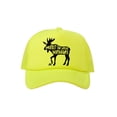 thumbnail image 1 of Protect the Great Outdoors Moose Trucker Hat- Black - Neon Green, 1 of 1