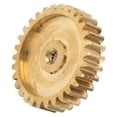 thumbnail image 2 of Servo Spur Gear, Brass Spur Gear Size Approx 6mm / 0.2in  For Industry For Gear  For 90 Gear Hub Gear For 30 Tooth Pinion, 2 of 8