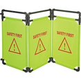 thumbnail image 1 of Vestil Manufacturing FBR-3 Safety First Folding Fabric Barrier, 1 of 1