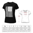 thumbnail image 2 of We The People Have Had Enough Women’s Short Sleeve Cotton T-Shirt HD Graphic Printed Tee Casual Crew Neck Top XL, 2 of 7