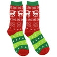 thumbnail image 3 of Everbright Ladies Christmas Crew Socks Gift Set (3Pr), 3 of 4