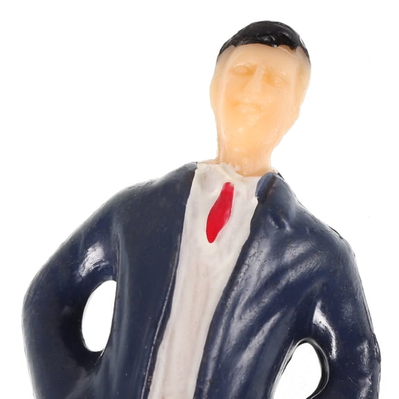 WEUVEB Model Scene Miniature Scene People Figurines Assorted Color 30pcs