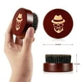 thumbnail image 5 of Beard Brush, 100% Boar Bristle Black Walnut Wood Beard Comb Brush for Men to Tame and Soften Your Facial Hair, 5 of 6