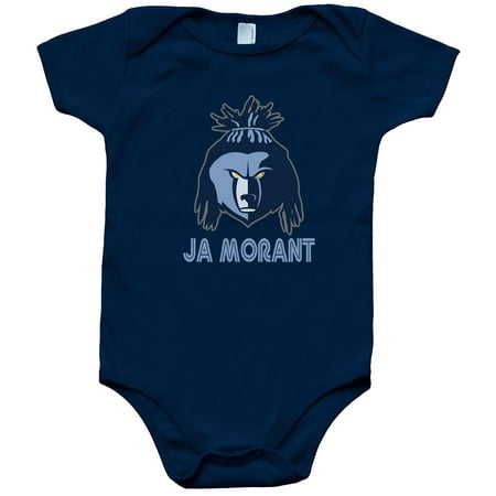 

Ja Morant Grizzlies The Hair UP Baby 1 Piece Blue