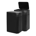 thumbnail image 1 of Juego de 2 cubos de basura de 13.3 litros con tapa, sensor de movimiento, cubo de basura delgado para baño, decoración de baño, cubo de basura impermeable inteligente pequeño para cocina, 1 of 4