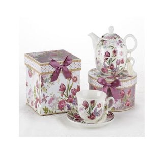 Designer Backpacks Gift Ideas - Tea Cups & Tulips