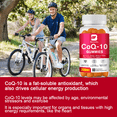 thumbnail image 2 of Beworths CoQ10 Gummies Supplement 200mg, Support Promotes Cardiovascular Heart Health Vegan, 60Count, 2 of 7