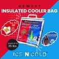 thumbnail image 2 of Bolsa térmica ICE N COLD, con aislamiento medio, plegable, 2 of 2