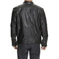 thumbnail image 2 of New Genuine Lambskin Leather Designer Jacket Motorcycle Biker Men's S M L XL A145, 2 of 3