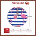 thumbnail image 2 of Defioc Pink Flamingo for Christmas Tree Skirt Snowman Xmas Tree Skirt Farmhouse Christmas Decorations Tree Mat for Holiday Party Decor-30", 2 of 6