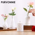 thumbnail image 3 of Set de jarrones de cristal PURVONNIE Vintage Small para flores (10), 3 of 6