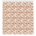 thumbnail image 3 of Ambesonne Cake Shower Curtain, Wedding Inspired Design, 69"Wx70"L, Multicolor, 3 of 3