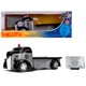 thumbnail image 1 of Camión de remolque de plataforma plana Jada 1947 Ford COE Diecast Model Car 1/24 Metal crudo y negro Heat Jada 20th Anniversary, 1 of 1