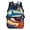 Blue Shark, variant on Galaxy Tractor Print Children'S Backpack Comfortable Polyester Kids Bookbag with Multiple Pockets for Elementary Primary Middle School Back to School Gifts