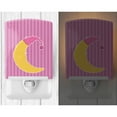 thumbnail image 2 of Caroline's Treasures BB8623CNL Baby Girl Moon Ceramic Night Light, 6x4x3", multicolor, 2 of 2