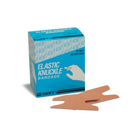 Swift First Aid Woven Adhesive Knuckle Bandage (40 Per Box) (Set of 2)