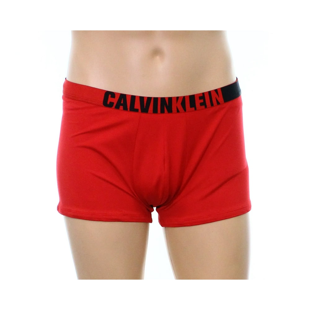 red calvin klein pants