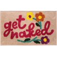thumbnail image 2 of HAHDAXIA Get Naked Bath Mat Cute Bathroom Rugs Non Slip Microfiber Bath Rugs Funny Bathroom Decor Machine Washable Bath mat for Tub & Shower,20''x32'', Beige, 2 of 6