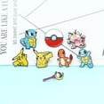 thumbnail image 4 of Pin esmaltado de Pokémon de 25 estilos, insignias de solapa para mochilas, broches, figuras de Squirtle Pikachu anima, accesorios de joyería, regalos, 4 of 4
