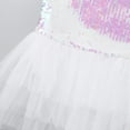 thumbnail image 5 of iEFiEL Girls Shine Dancewear Sequins Spaghetti Straps Ballet Tutu Leotard, 5 of 7