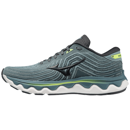 

Mizuno Men s Wave Horizon 6 Running Shoe Size 10 Smoke Blue-Ebony (Kbey)